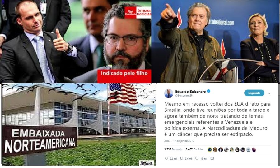 itamaraty dominado pelo fanatismo da extrema-direita